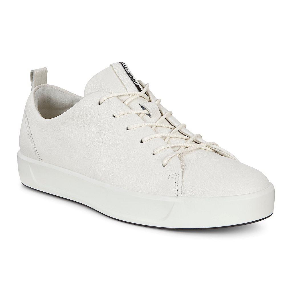 Baskets Ecco Soft 8 Femme Blanche 7095-ZYCMS